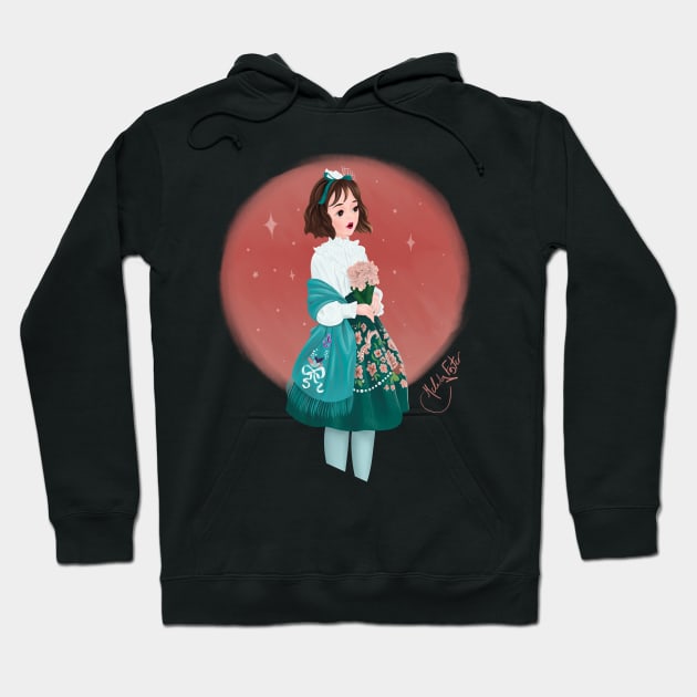 Embroidered Evening Hoodie by LunarFox